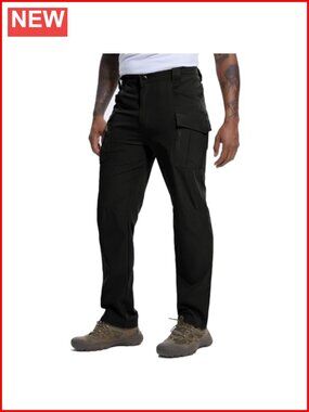 Men's Hiking Cargo Pants Lightweight Quick Dry Tactical Pants with 9 Pockets